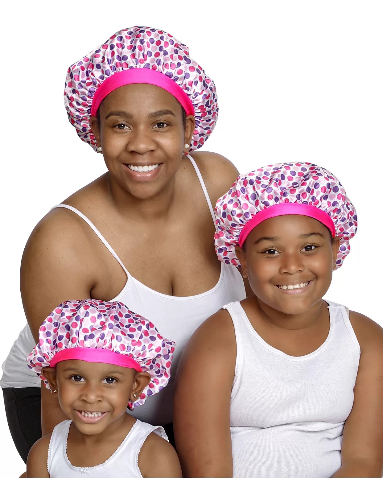 Baby Satin Bonnet | Mommmy & Me PRINCESS Kraddle Kap Satin Bonnet set