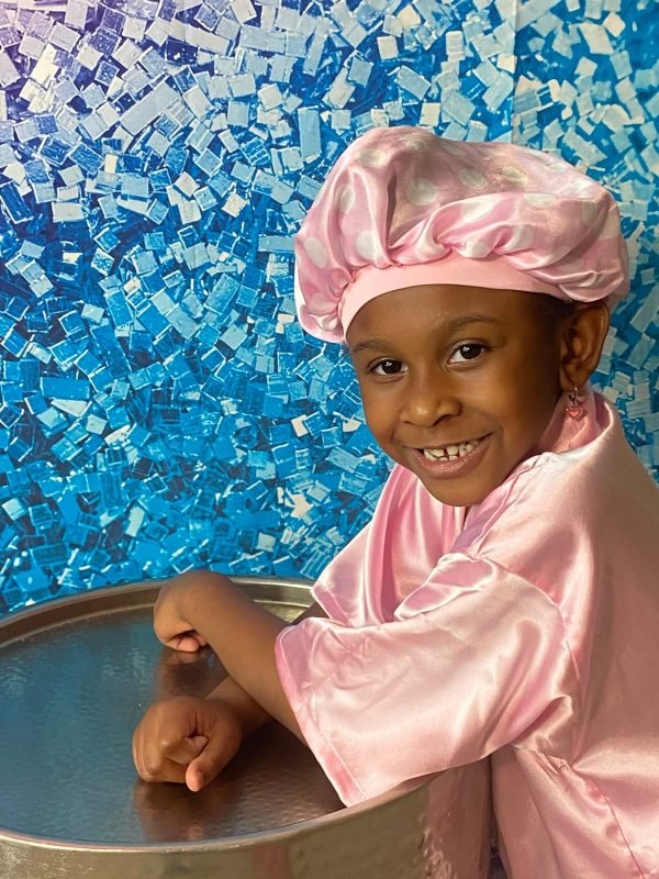 Baby Satin Bonnet | Pretty Girl