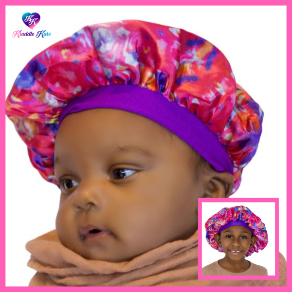 Baby Satin Bonnet – Unicorn Kraddle Kap