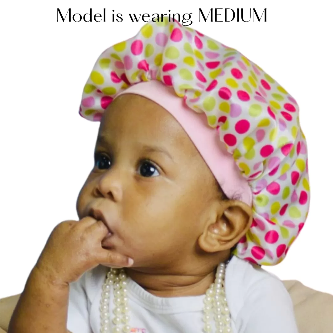Baby Satin Bonnet | Madam Vice President
