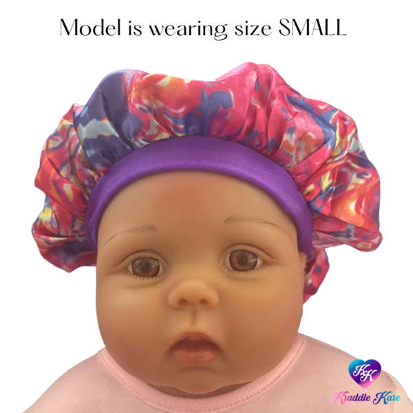 Baby Satin Bonnet | Unicorn Kraddle Kap