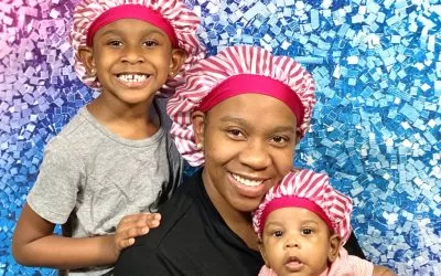 Mommy and Daughter Bonnets