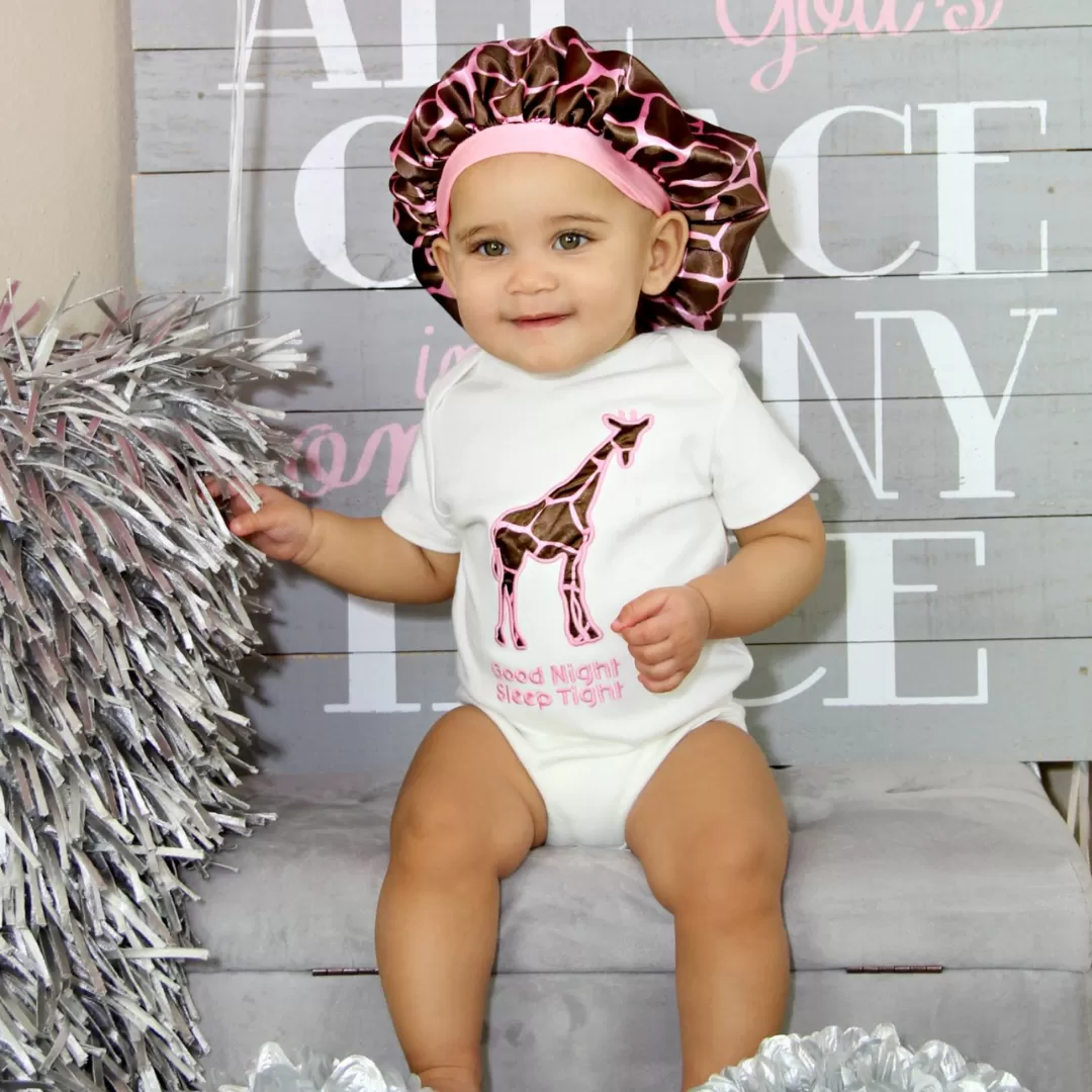 Pink Giraffe Pajama Set - Image 5