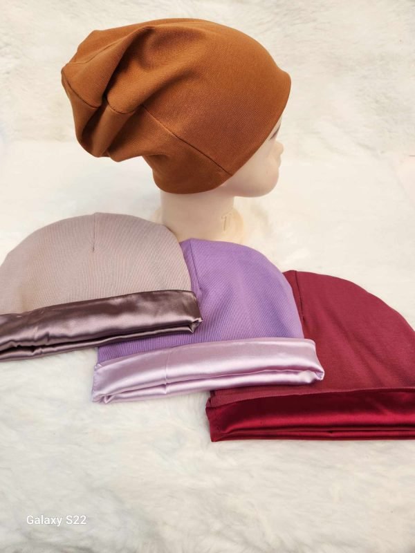 Satin-Lined Jersey Baby Beanies Lightweight - Kraddle Kare, LLC