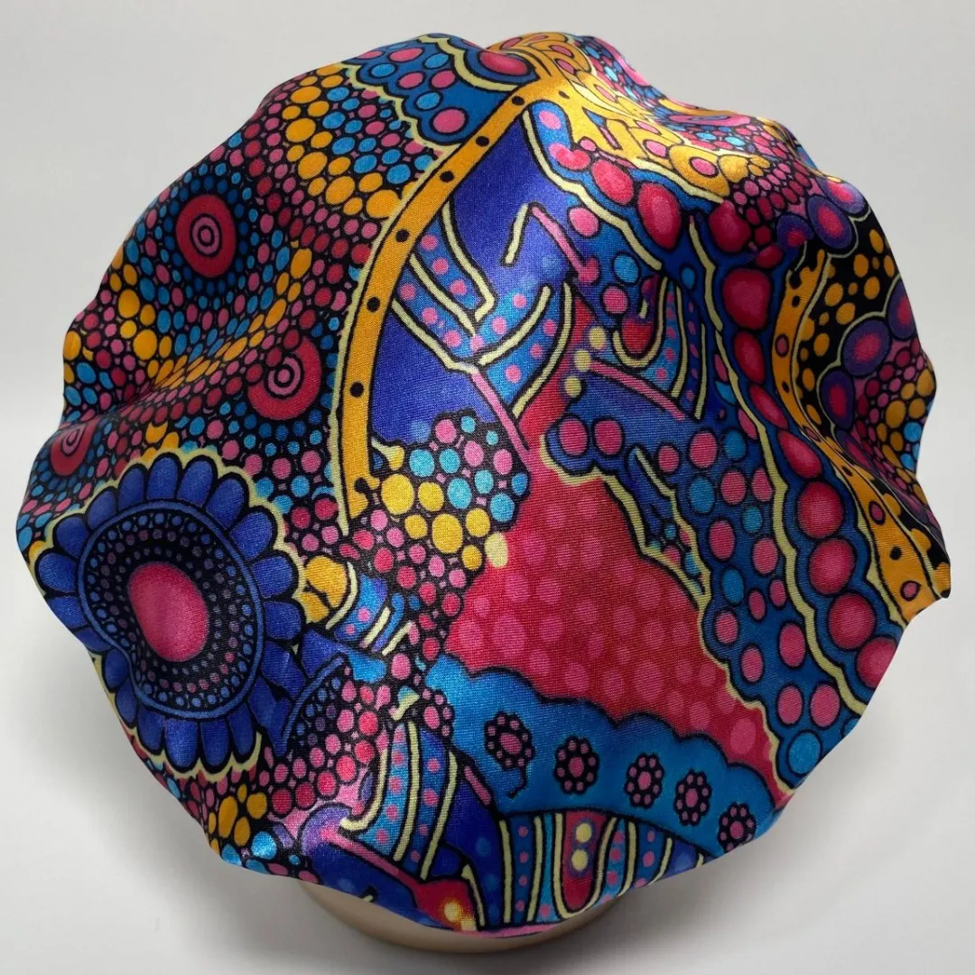 Baby Satin Hair Bonnet Carnival KRADDLE KAP – Kraddle Kare