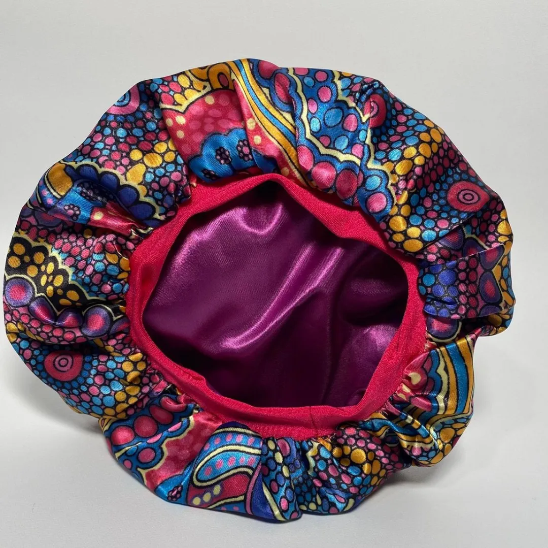 Baby Satin Bonnet – Satin Hair Bonnet Carnival - Image 2