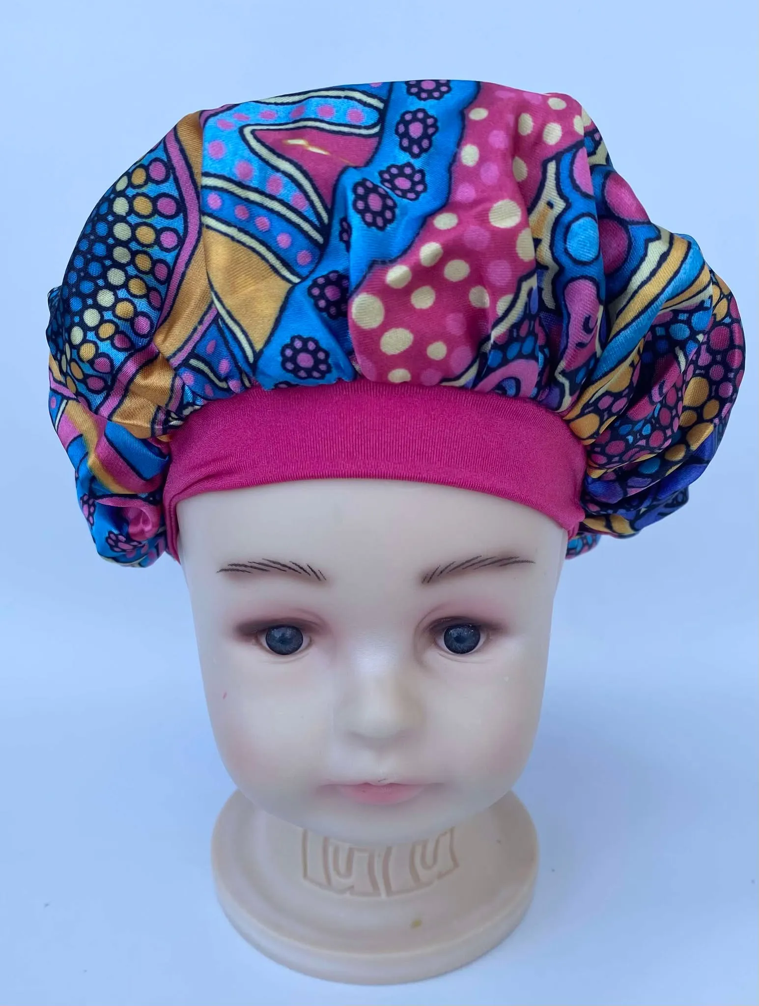 Satin Hair Bonnet Carnival