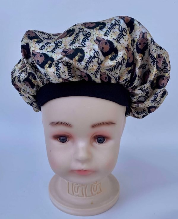 Satin Hair Bonnet Little Princess