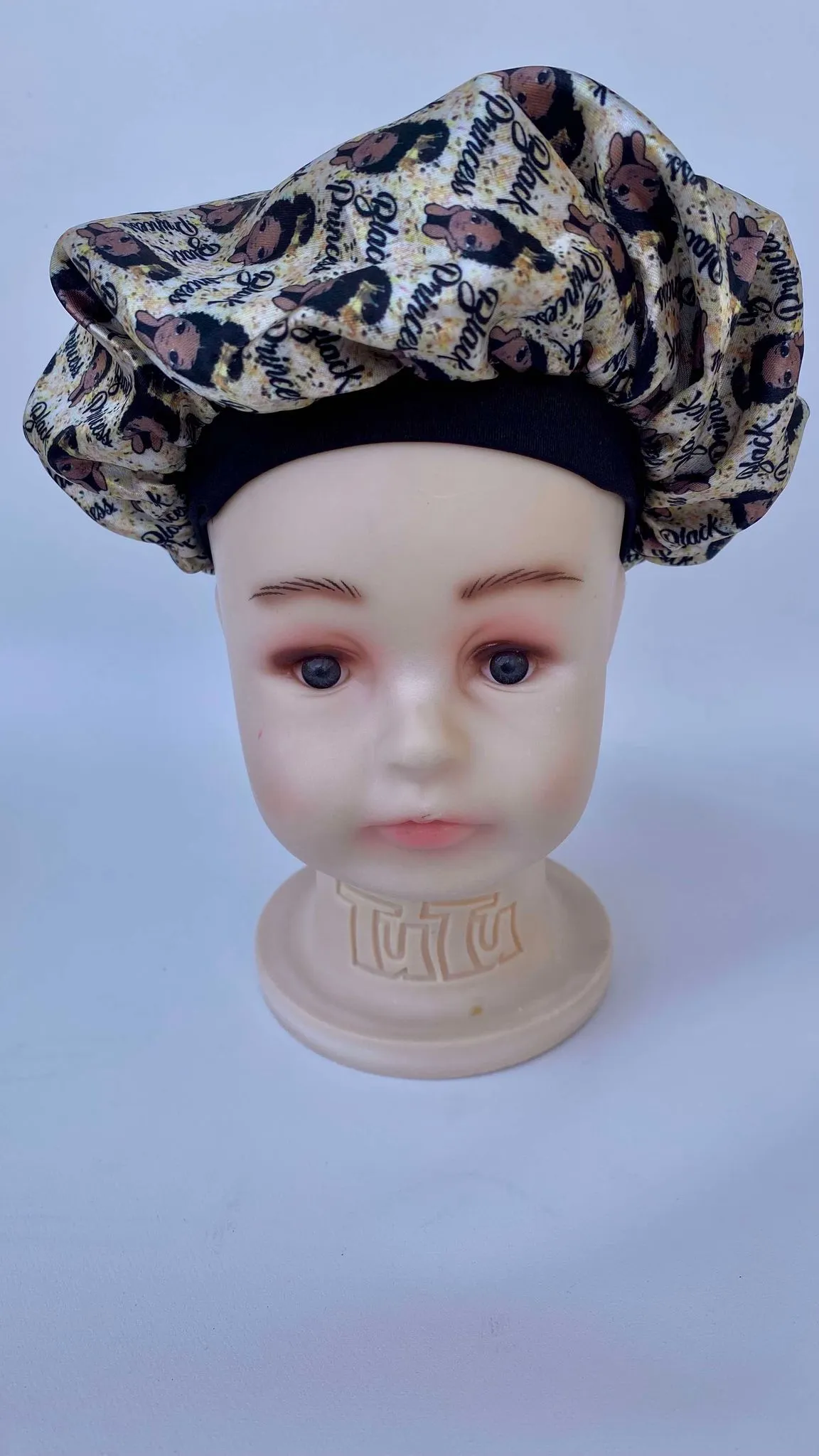 Satin Hair Bonnet Little Princess